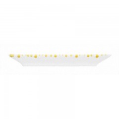 Gmundner Keramik Gmundner Keramik Gelbgeflammt Snackschale 22x11x2,7 cm Миска для закусок Gmundner керамическая с желтым пламенем 22x11x2,7 см