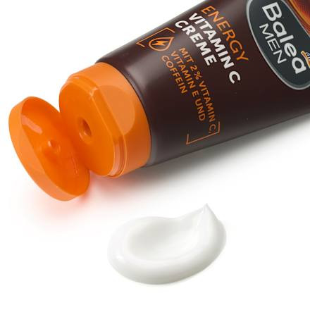Balea MEN Gesichtscreme Energy Vitamin C, 75 ml, Крем для лица Energy с витаминами C и E для более ровного и свежего вида кожи, 75 мл