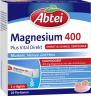 Abtei Magnesium 400 Plus direkt 20 Portionen (44 g), Abtei Гранулы магния 400 мг с витаминами группы B для мышц и нервной системы, приём без воды, 20 порций (44 г)