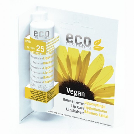 Eco Cosmetics Lippenpflegestift LSF25 Vegan 4g  Бальзам для губ SPF25 Vegan 4g