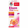 Doppelherz Eisen Vital fluessig 500 ml, fluessig, 500 ml, Железо 14 мг с витаминами B, C и цинком для кроветворения и энергетического обмена, жидкий комплекс, 500 мл