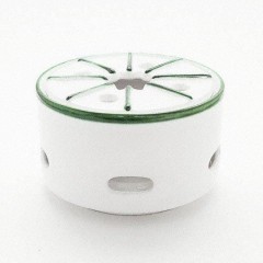 Gmundner Keramik Gmundner Keramik Gruner Rand Teewarmer glatt 14 cm Чай Gmundner Ceramic Green Rim уютный гладкий 14 см