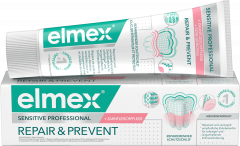 elmex Zahnpasta Sensitive Professional Repair &amp; Prevent, 75 ml, Зубная паста для чувствительных зубов с аргинином и цинком Repair &amp; Prevent, 75 мл