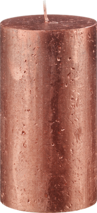 Profissimo Свеча декоративная metallic kupfer 130/68, 1 шт