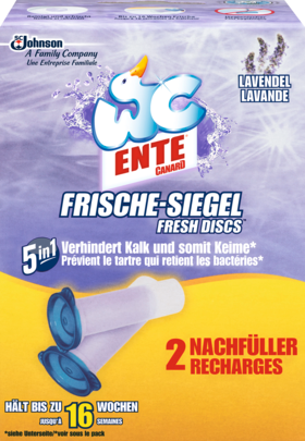 WC-Ente Гель для туалета	 Лаванда	 и Jasmin Сменный блок, 72 мл