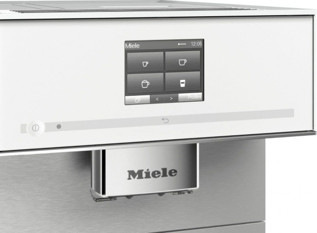 Miele Miele Kaffeevollautomat CM7350 CoffeePassion, inkl. Milchgefass, Kaffeekannenfunktion, Perfekter Milchschaum fur Kaffeespezialitaten Cappuccinatore  Полностью автоматическая кофемашина Miele CM7350 CoffeePassion, включая контейнер для молока, функци