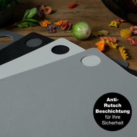 Moritz & Moritz Moritz & Moritz Schneideunterlage 4-tlg grau Коврик для резки Moritz & Moritz 4 шт.