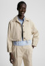 Tommy Hilfiger CROPPED FIT TWILL Summer jacket classic beige CROPPED FIT TWILL Летняя куртка классический бежевый