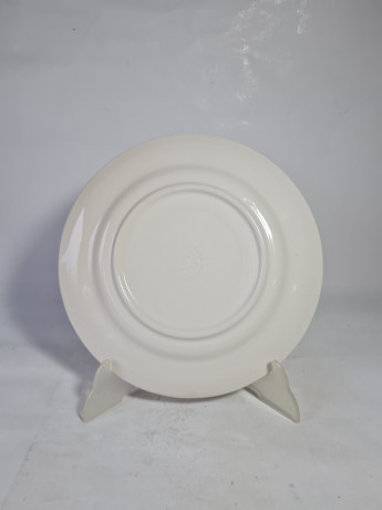 Набор тарелок винтажных "Рождественская елка", 6 шт., фарфор, 24.5 см, Италия, 1970-80гг.