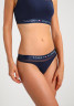 Tommy Hilfiger SHEER FLEX THONG Thong navy blazer SHEER FLEX THONG Стринги темно-синий блейзер