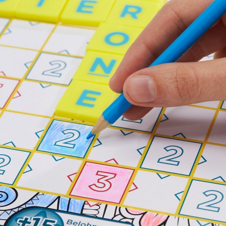 Mattel Scrabble Junior Kreativer Lernsspass Scrabble Junior Творческое обучение весело