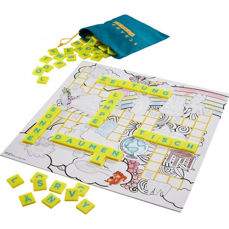 Mattel Scrabble Junior Kreativer Lernsspass Scrabble Junior Творческое обучение весело