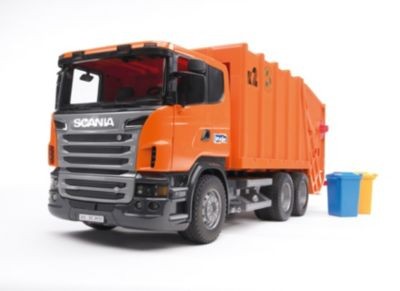 Bruder BRUDER 03560 Scania Mull-LKW orange Мусоровоз BRUDER 03560 Scania оранжевый