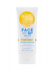 Bondi Sands SPF 50+ Every day Face Lotion Fragrance Free with vitamin E, 72h,  Лосьон для лица SPF 50+ на каждый день, без запаха, 72 часа увлажнения с витамином Е, 75мл