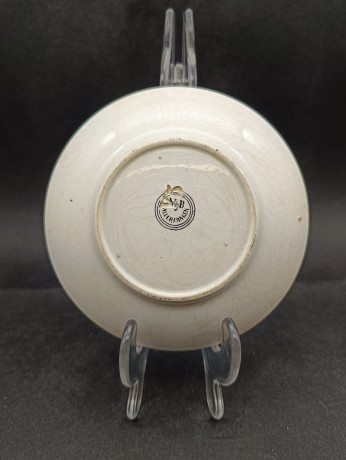 Тарелка декоративная V&B Wallerfangen "Олень", фарфор, 12 см, Германия, 1970-80гг.