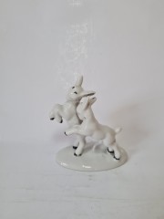 Spomin Винтажная фигурка &quot;Два козленка&quot;, 12см, Германия, 1960-70гг.