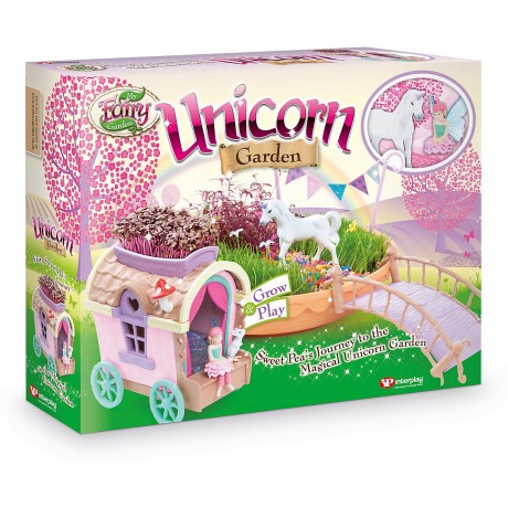 TOMY Einhorn Garten mit Feen-Wagen Сад единорогов с волшебной колесницей