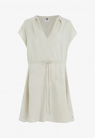 Tommy Hilfiger SLEEVELESS Day dress light sandalwood БЕЗ РУКАВОВ Повседневное платье светлое сандаловое дерево