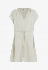 Tommy Hilfiger SLEEVELESS Day dress light sandalwood БЕЗ РУКАВОВ Повседневное платье светлое сандаловое дерево