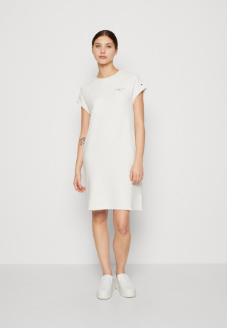 Tommy Hilfiger 1985 MINI CORPLOGO Day dress weathered white 1985 MINI CORP LOGO Повседневное платье выветрившийся белый