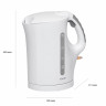 BOMANN BOMANN Wasserkocher WK 5024 CB, Wasserkocher 1 Liter, weiss, 900 Watt Чайник BOMANN WK 5024 CB, чайник 1 литр, белый, 900 Вт