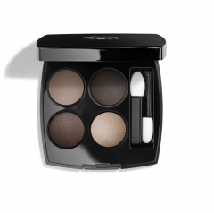 CHANEL Les 4 Ombres Lidschatten 322 Blurry Grey, Паллетка теней, Коллекция Осень/Зима 2024, тон 322 Blurry Grey