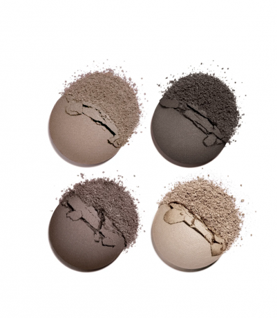 CHANEL Les 4 Ombres Lidschatten 322 Blurry Grey, Паллетка теней, Коллекция Осень/Зима 2024, тон 322 Blurry Grey