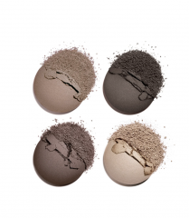 CHANEL Les 4 Ombres Lidschatten 322 Blurry Grey, Паллетка теней, Коллекция Осень/Зима 2024, тон 322 Blurry Grey