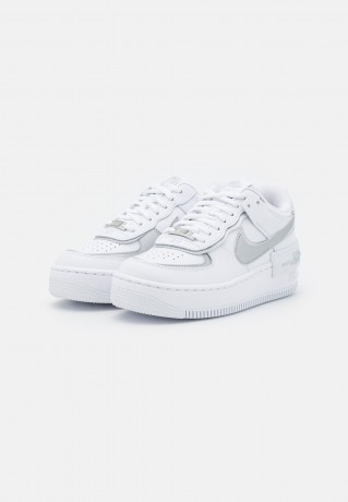 Nike Sportswear W AF1 SHADOW Sneaker low white/metallic silver/pure platinum/blackened blue W AF1 SHADOW Низкие кроссовки женские белый/серебристый металлик/чистая платина/черненый синий