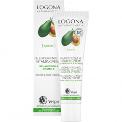 Logona Zellerneuernde 24H Vitamincreme Bio-Avocado &amp; Vitamin E  Обновляющий клетки 24-часовой витаминный крем с органическим авокадо и витамином Е