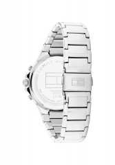 Tommy Hilfiger SPORT Chronograph watch silber/taupe СПОРТ часы с хронографом серебристый/серо-коричневый