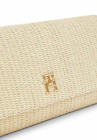 Tommy Hilfiger TEXTURED WEAVE  Clutch natural TEXTURED WEAVE клатч естественный
