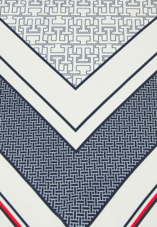 Tommy Hilfiger COAST OUTLINE Foulard space blue mix COAST OUTLINE платок космический синий микс