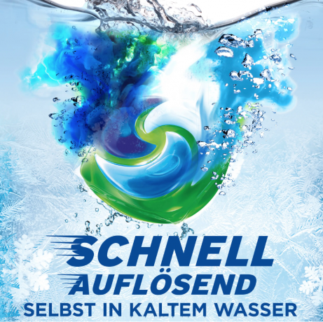 Ariel All-in-1 Vollwaschmittel Flüssig Pods Touch of Unstoppables 15WL, Капсулы для стирки универсальные Ariel All-in-1 c кондиционером Touch of Unstoppables 15шт