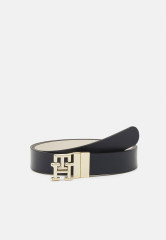 Tommy Hilfiger LOGO Belt space blue/sugarcane ЛОГОТИП Ремень космический синий/сахарный тростник
