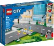 Lego Strassenkreuzung mit Ampeln Перекрёсток со светофором