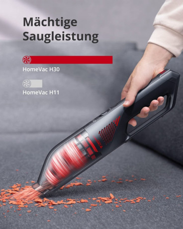 eufy eufy Akku-Stielstaubsauger HomeVac H30 Infinity Akku-Stielstaubsauger schwarz  Беспроводной ручной пылесос eufy HomeVac H30 Infinity беспроводной стержневой пылесос черный