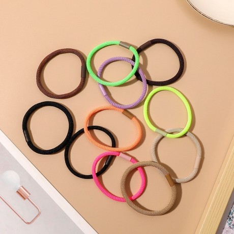 SOHO Amelie Haargummis Dunkelbraun резинки для волос Амели