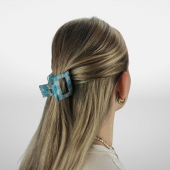 SOHO Ema Haarklammer Crystal Blue Эма заколка для волос