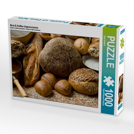 CALVENDO Puzzle CALVENDO Puzzle Brot Kaffee Impressionen Пазл CALVENDO Puzzle Bread Coffee Impressions