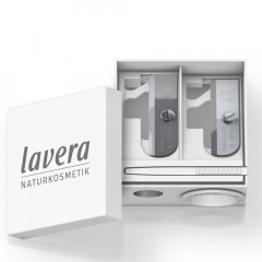 LAVERA Anspitzer, 1 St, Лавера Точилка для косметических карандашей с двумя отверстиями и контейнером для стружки, 1 шт.