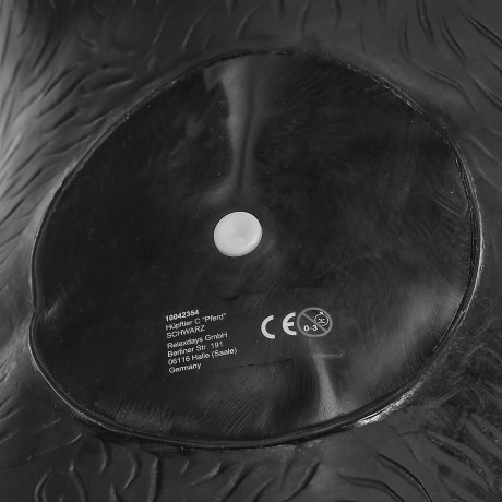 relaxdays Hupftier Pferd in Schwarz Копытная лошадь в черном