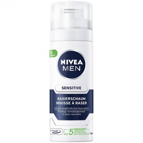 Nivea Sensitive Rasierschaum  Чувствительный крем для бритья