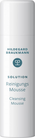 Hildegard Braukmann SOLUTION Reinigungs Mousse, 150 ml, Hildegard Braukmann очищающая пенка для лица для чувствительной и сухой кожи, для женщин и мужчин, 150 мл