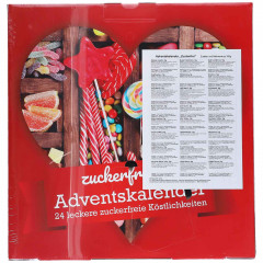 Huber Koelle Zuckerfreier Adventskalender 2026, 24 Portionsbeutel, 301 g, Huber Kölle Адвент-календарь без сахара 2026, 24 порционных пакетика, 301 г