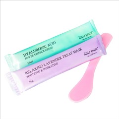 ame pure Jelly Glow Rubber Gesichtsmaske Lavandel  Резиновая маска для лица Jelly Glow Лаванда
