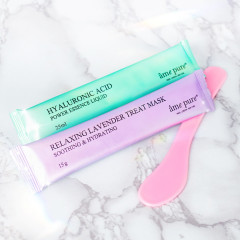 ame pure Jelly Glow Rubber Gesichtsmaske Lavandel  Резиновая маска для лица Jelly Glow Лаванда