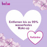 bebe milde Reinigungstuecher Vorteilspack, 50 Stueck, bebe мягкие салфетки для снятия макияжа с алоэ вера и пантенолом, большая упаковка, 50 шт.