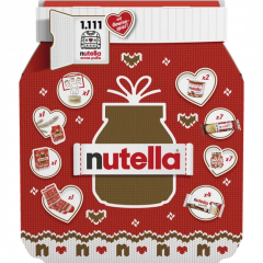 nutella Adventskalender, 24 Geschenke, 528 g, большой адвент-календарь Nutella с 24 подарками, 528 г