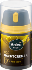 Balea MEN Nachtcreme Q10, 50 ml, Ночной крем Q10 для увлажнения и ухода за лицом, 50 мл